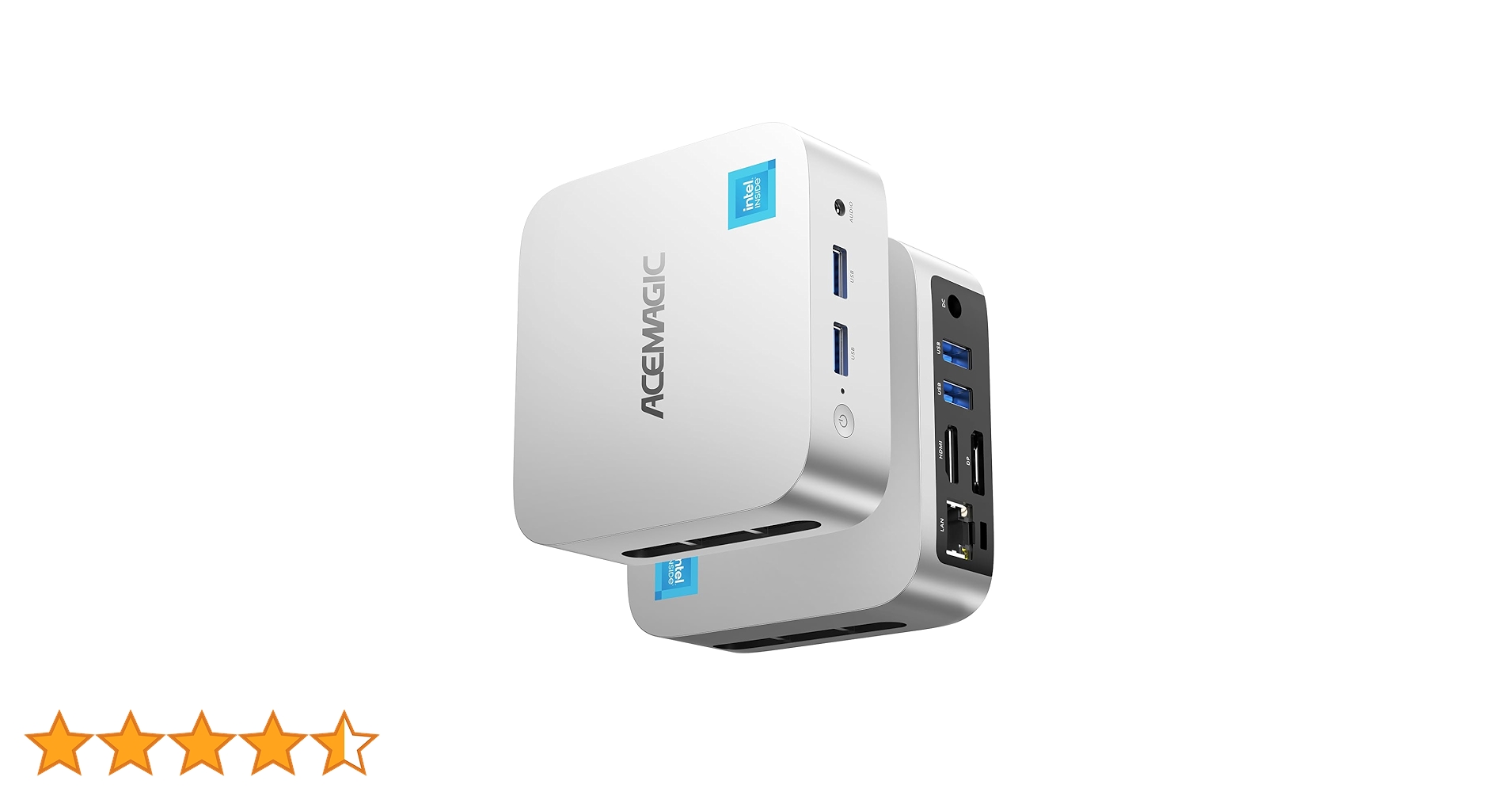 ACEMAGICIAN Vista V1 Smallest Mini PC Windows 11 Pro, Ιntel Alder